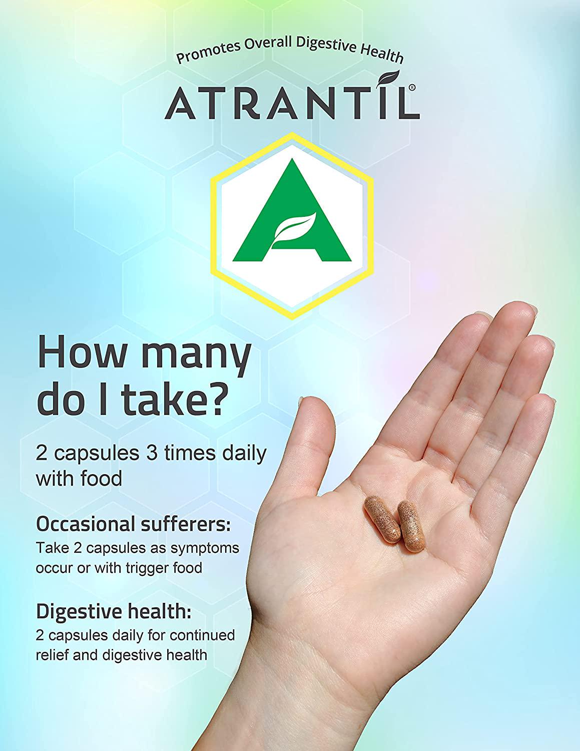 Atrantil Travel Pack (20 Count): Bloating, Abdominal Discomfort, and Change in Bowel Habits