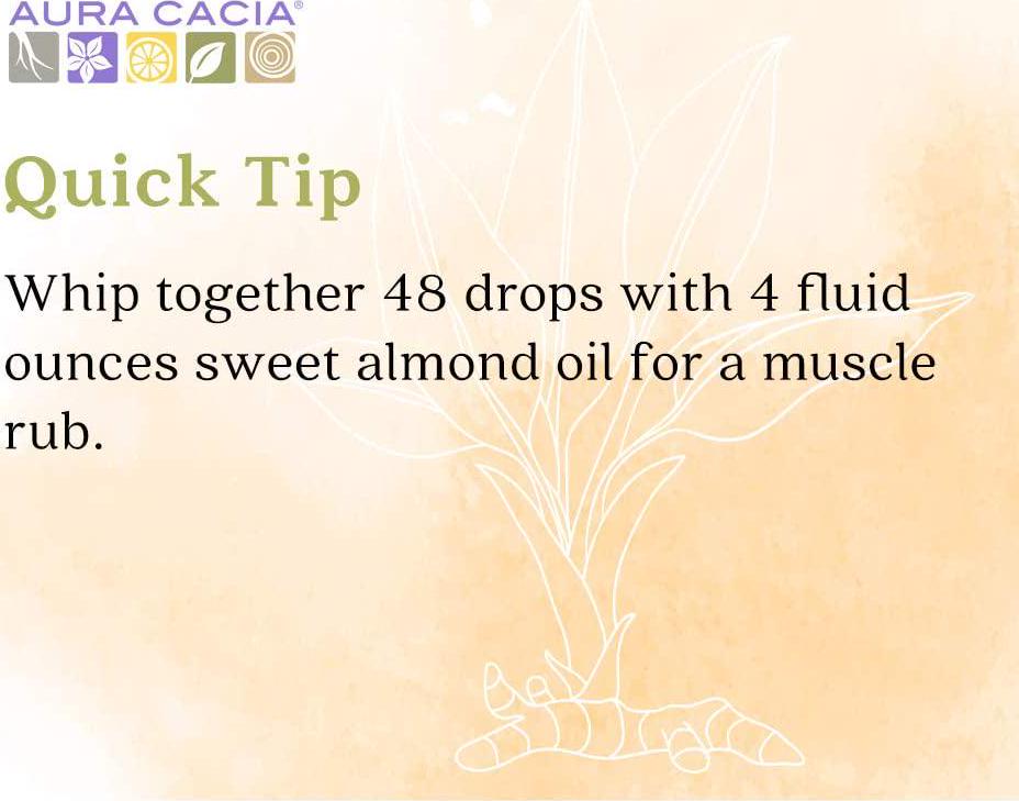 Aura Cacia Turmeric Extract, 0.5 Fz