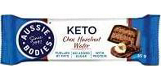Aussie Bodies Keto Choc Hazelnut Wafer 35g x 12