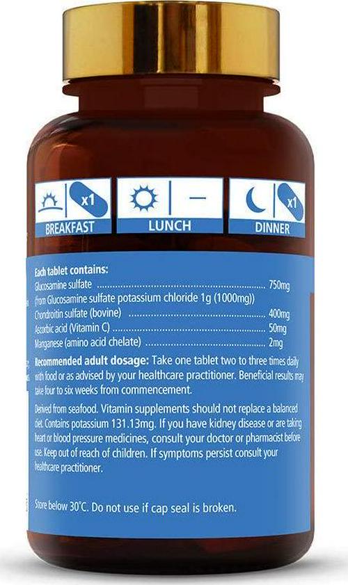 Australian NaturalCare - Flexicare Glucosamine and Chondroitin 60 Tabs - Joint Support