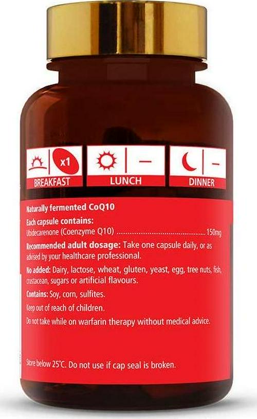 Australian NaturalCare - CoQ10 150mg One-A-Day Get Up and Go 30 Capsules