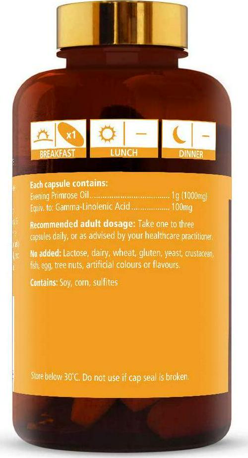 Australian NaturalCare - Nutritional Oils - 1000mg Evening Primrose Oil Capsules (120 Count)