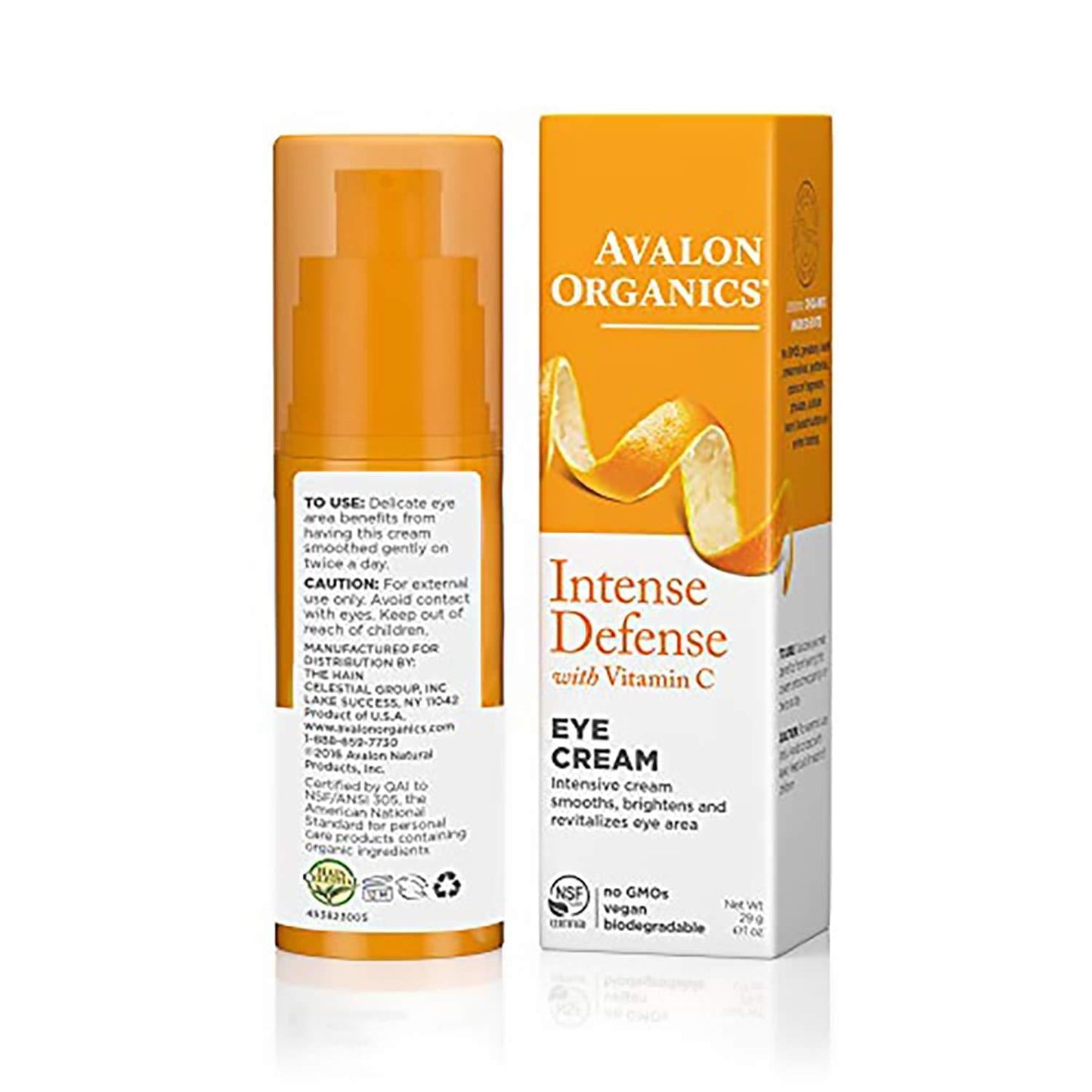 Avalon Organics Intense Defense Eye Cream, 1 oz.