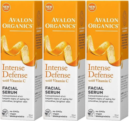Avalon Organics Vitamin C Vitality Facial Serum, 1 Ounce -- 3 per case.