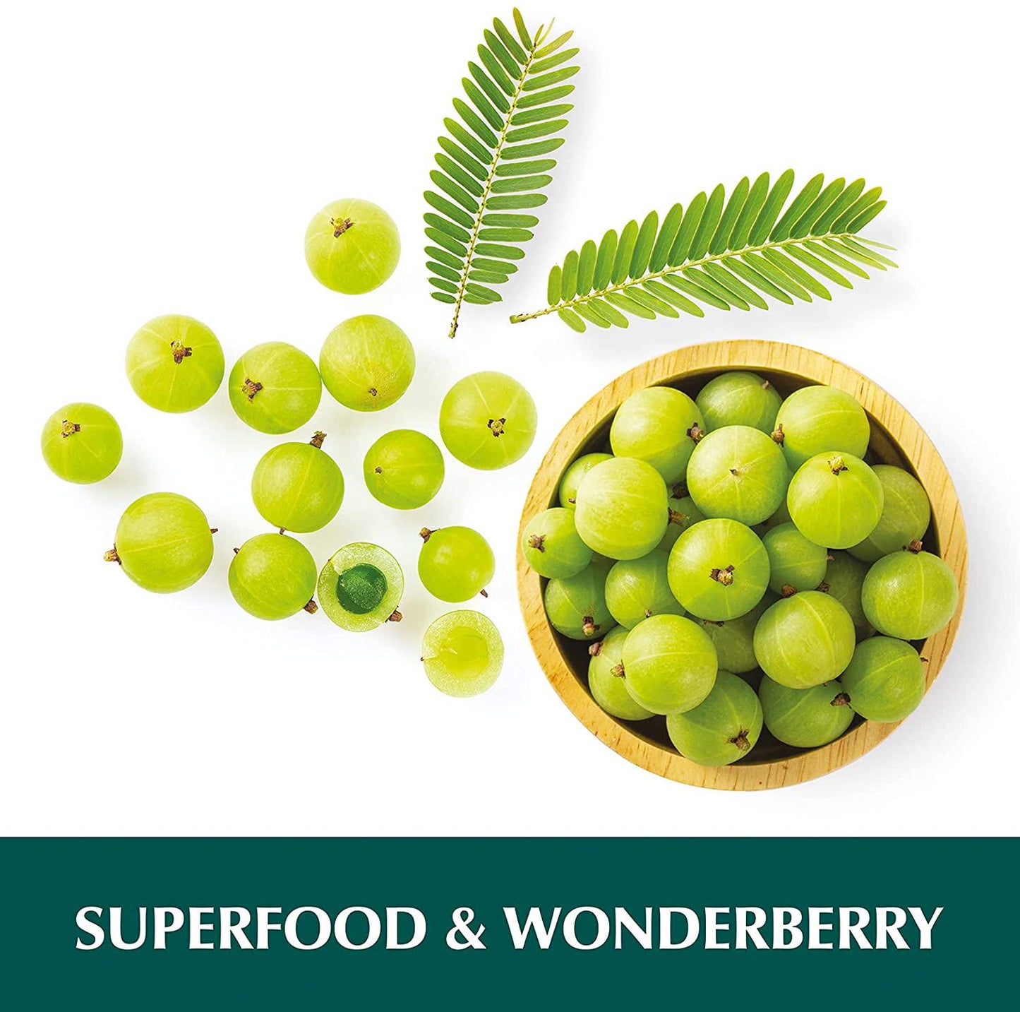 Avira Organic Amla for Immune Support - Max Strength 1300mg Serving per Day, Amla Rich in Vitamin C Complex, 2 Pack of 60's - 120 Veg Caps, Non GMO, Made with AML5HS Amla