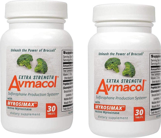 Avmacol Extra Strength Tablets (60) - Powerful Antioxidant Supplement for Immune Support & Cellular Health