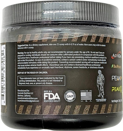 Awaken Pre Workout for Men and Women Clean Energy Preworkout with PeakATP and Beetroot Powder for Power + Endurance Improve Blood Flow, Reduce Fatigue, Enhance Strength - Made in USA 20 Servings