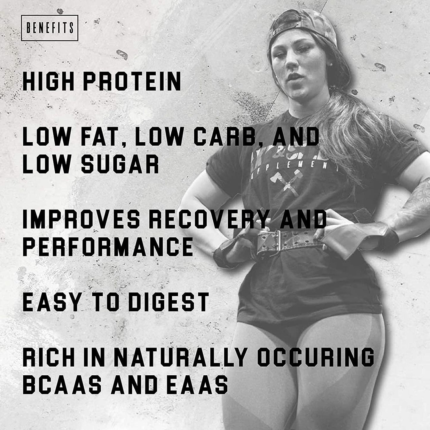 Axe and Sledge Supplements Grass-Fed Whey Protein Isolate, Digestive Enzymes, 22 Grams Protein, 30 Servings, Salted Caramel