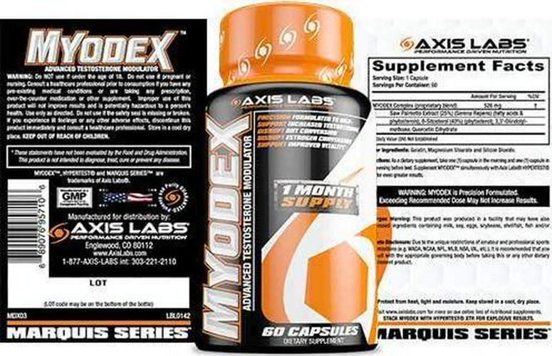 Axis Labs Ultimate Testosterone Stack Bundle - Hypertest XD and Myodex - With Pill Box Organizer - Energy Enhancing - Vitality Boosting - Libido Promoting - Estrogen Blocking - testosterone Boosting