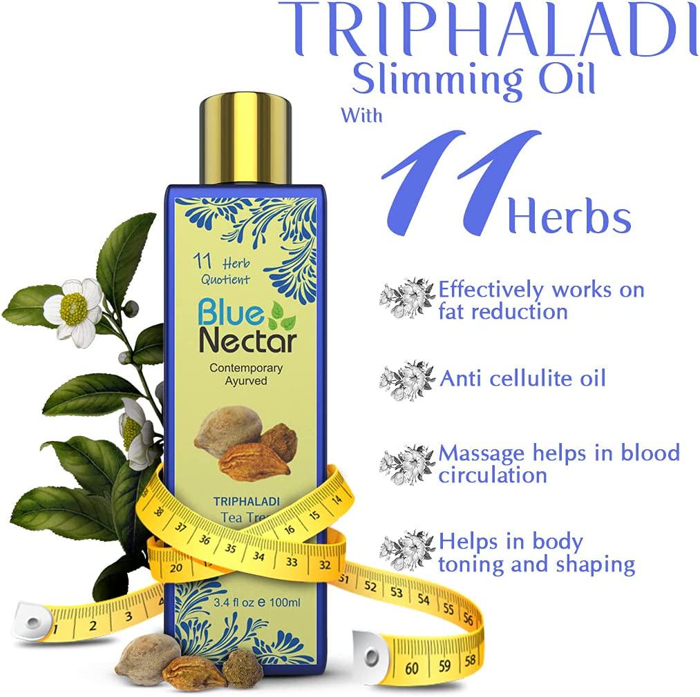 Ayurvedic Anti Cellulite Oil and Ayurvedic Slimming Oil for burning fat, weight loss and firmer skin