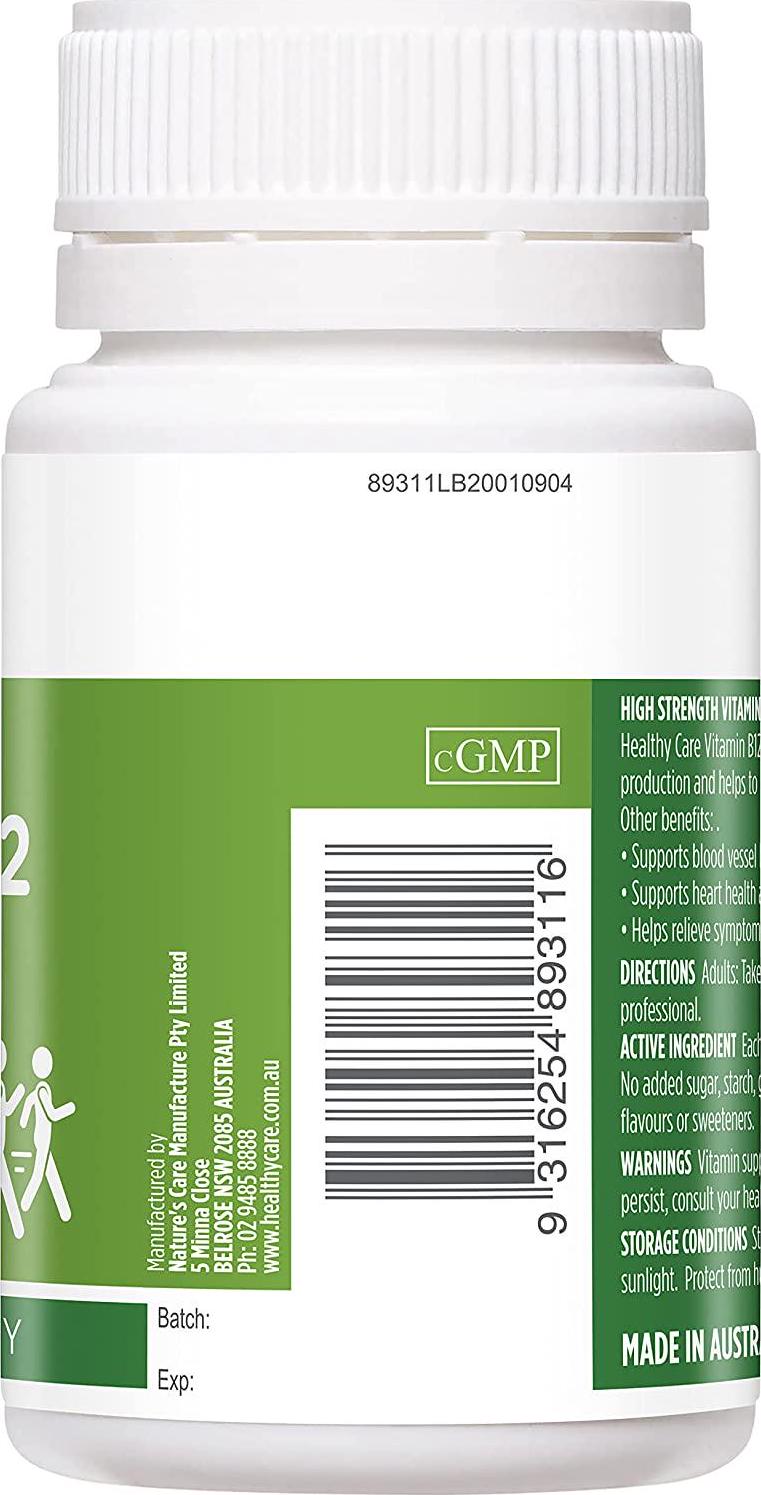 B12 1000mcg Tablets