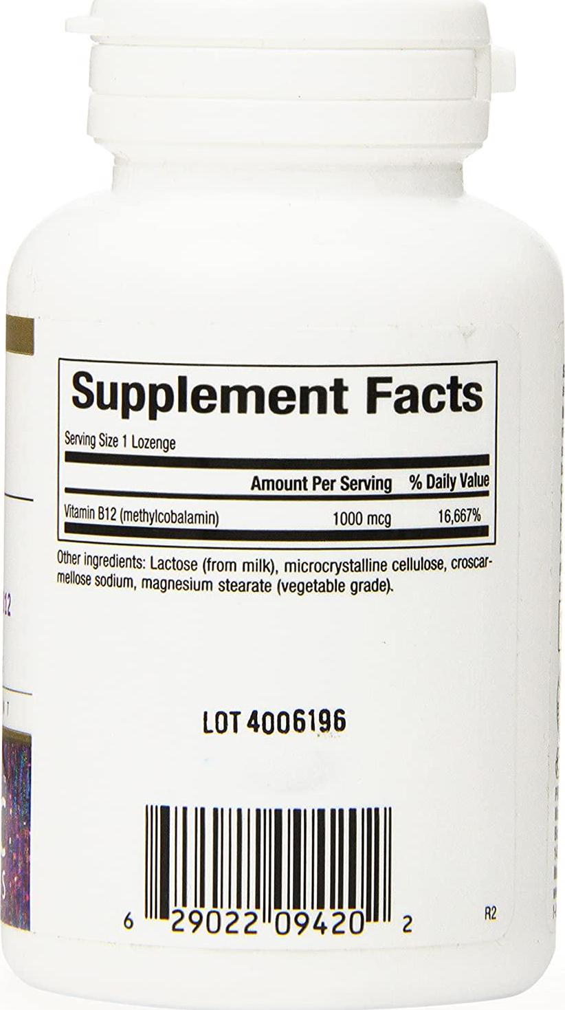 B12 Methylcobalamin 1000 mcg 60 loz (BC9420)