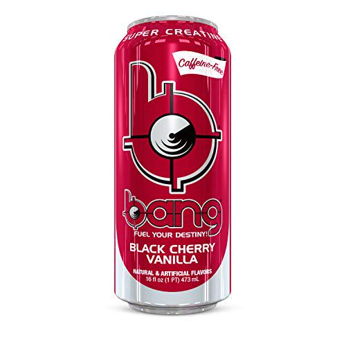 BANG Bang Energy Vpx Bang Rtd, Cf-, Black Cherry Vanilla ,16 Fl Oz(Pack of 12)