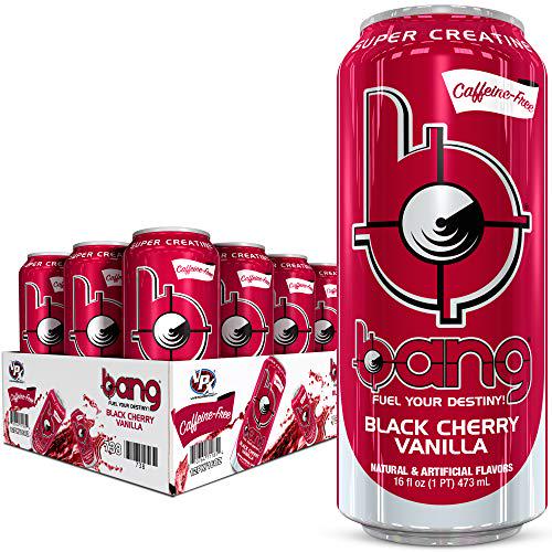 BANG Bang Energy Vpx Bang Rtd, Cf-, Black Cherry Vanilla ,16 Fl Oz(Pack of 12)