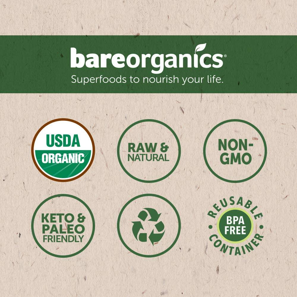 BAREORGANICS Noni Fruit Powder, 8 Ounce