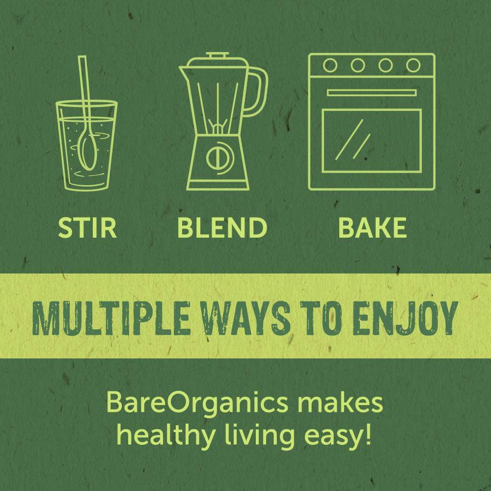 BAREORGANICS Turmeric Root Powder, 8 Ounce