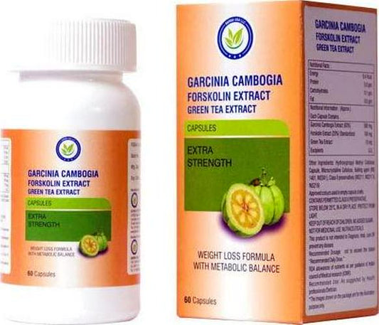 BARNA&#039;S Garcinia Cambogia Forskolin Extract Green Tea Extract
