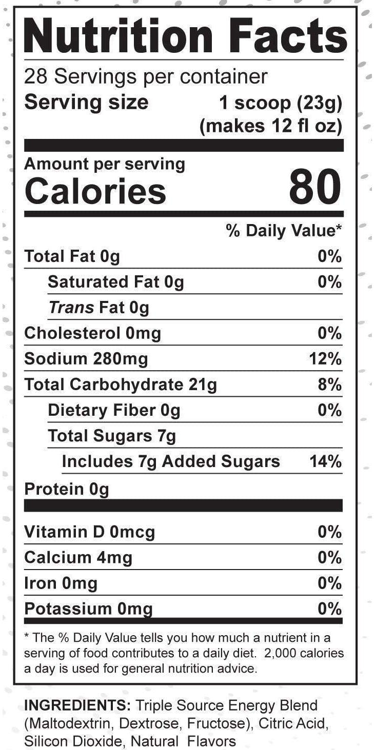 BASE Performance Hydro - Lemon Lime | 28 servings within each eco-friendly mylar bag | Blend of dextrose, fructose, maltodextrin and essential electrolytes.