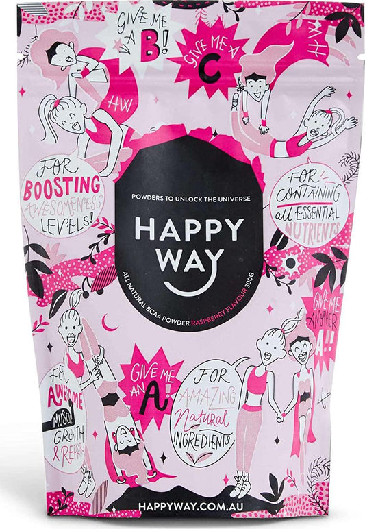 BCAA Powder - Raspberry Flavour (300g)