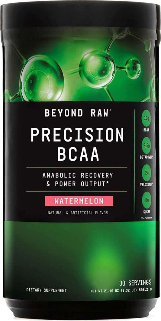 BEYOND RAW Precision BCAA | Supports Anabolic Recovery and Power Output | 30 Servings