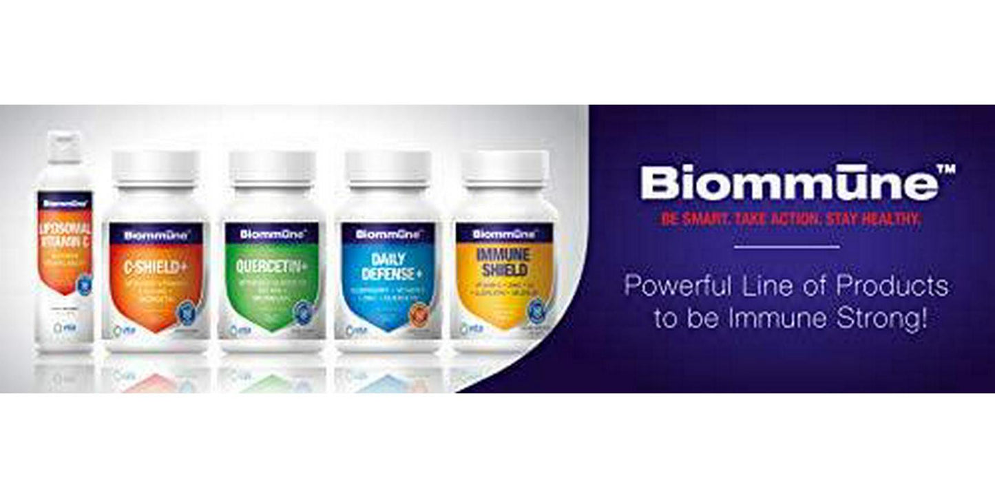 BIOMMUNE QUERCETIN + Quercetin (a zinc ionophore) and Bromelain are Powerful nutrients to Speed Defense and Recovery. Bolster Overall Immune System and Protect Upper Respiratory Health