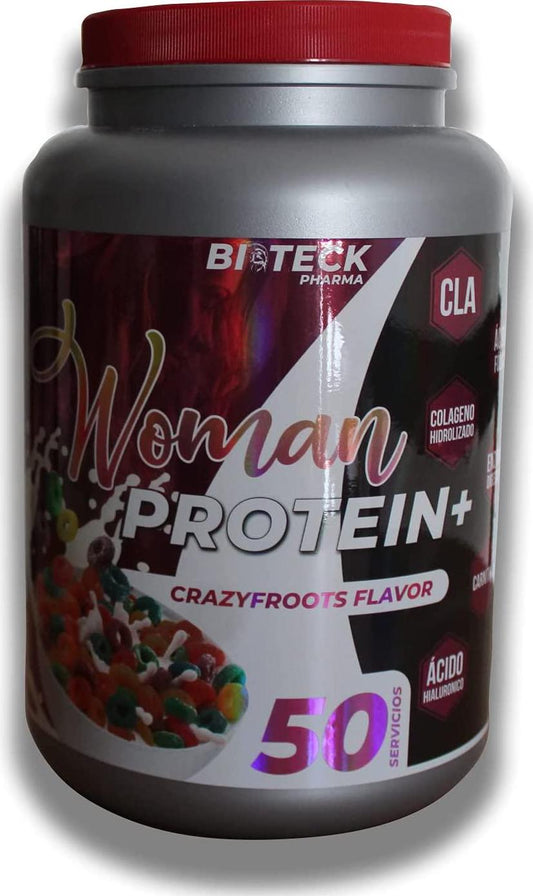 BIOTECKPHARMA | Woman Protein Fruit Cereal Flavor ... (Fruit Cereals, 2KG)