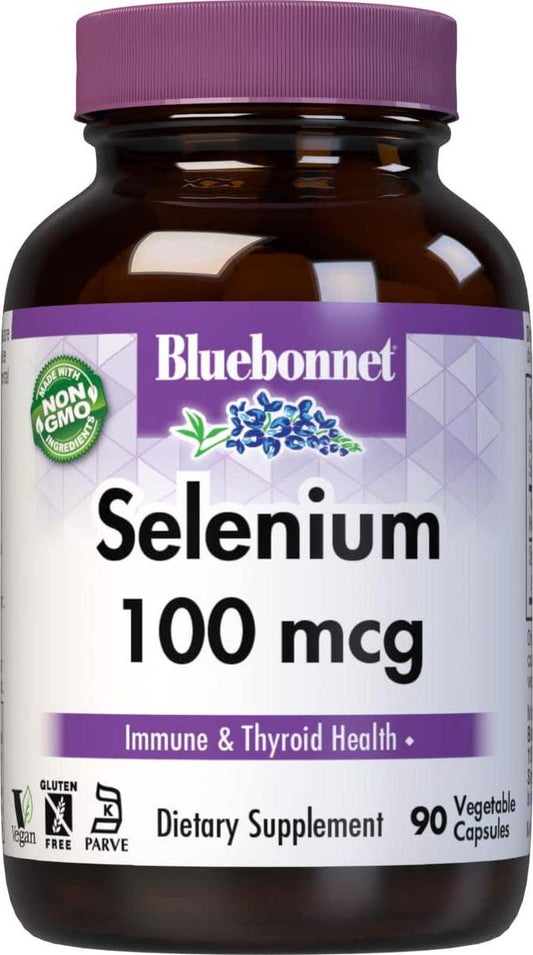 BLUEBONNET NUTRITION SELENIUM 100 mcg