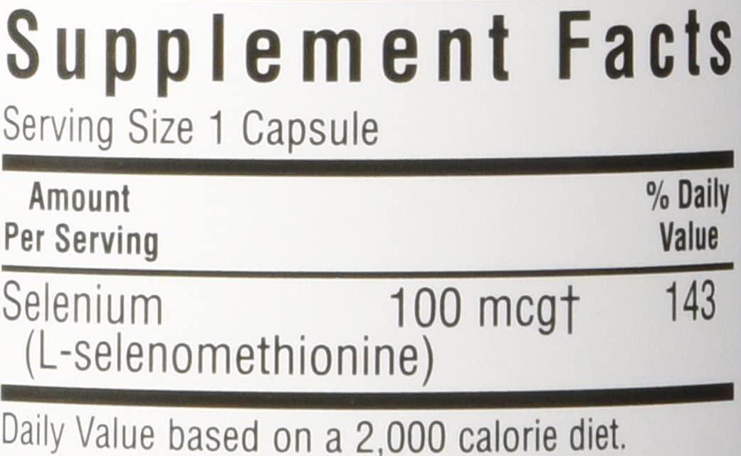 BLUEBONNET NUTRITION SELENIUM 100 mcg