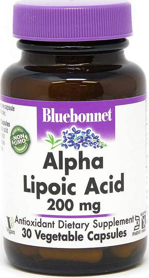 BLUEBONNET NUTRITION ALPHA LIPOIC ACID 200 mg