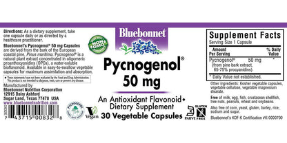 BLUEBONNET NUTRITION PYCNOGENOL 50 mg