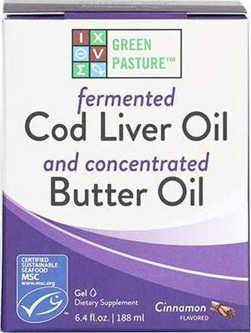 BLUE ICE Royal Butter Oil/Fermented Cod Liver Oil Blend-Cinnamon Tingle