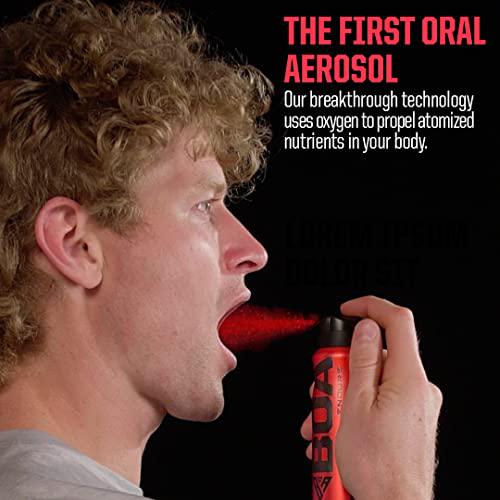 BOA Endure - 2oz 6-Pack (Save 33%) - Rapid Sodium Replacement - Patented Oral Blast - Hydrate Up to 10x Faster - Berry Flavor - 25 Servings/can - 150mg/serving - $.49/Serving NSF Sport Certified