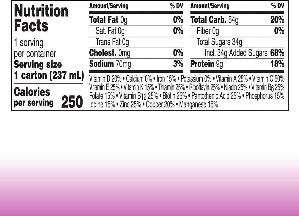 BOOST Breeze Nutritional Drink, Wild Berry, 8Â fl oz (Pack of 24)