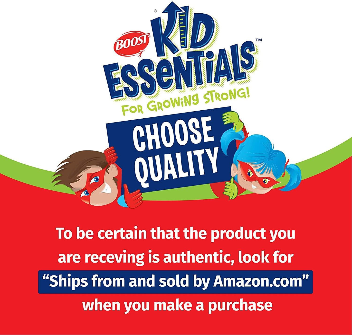 BOOST Kid Essentials 1.0, Strawberry Splash 24 x 8 fl oz Carton