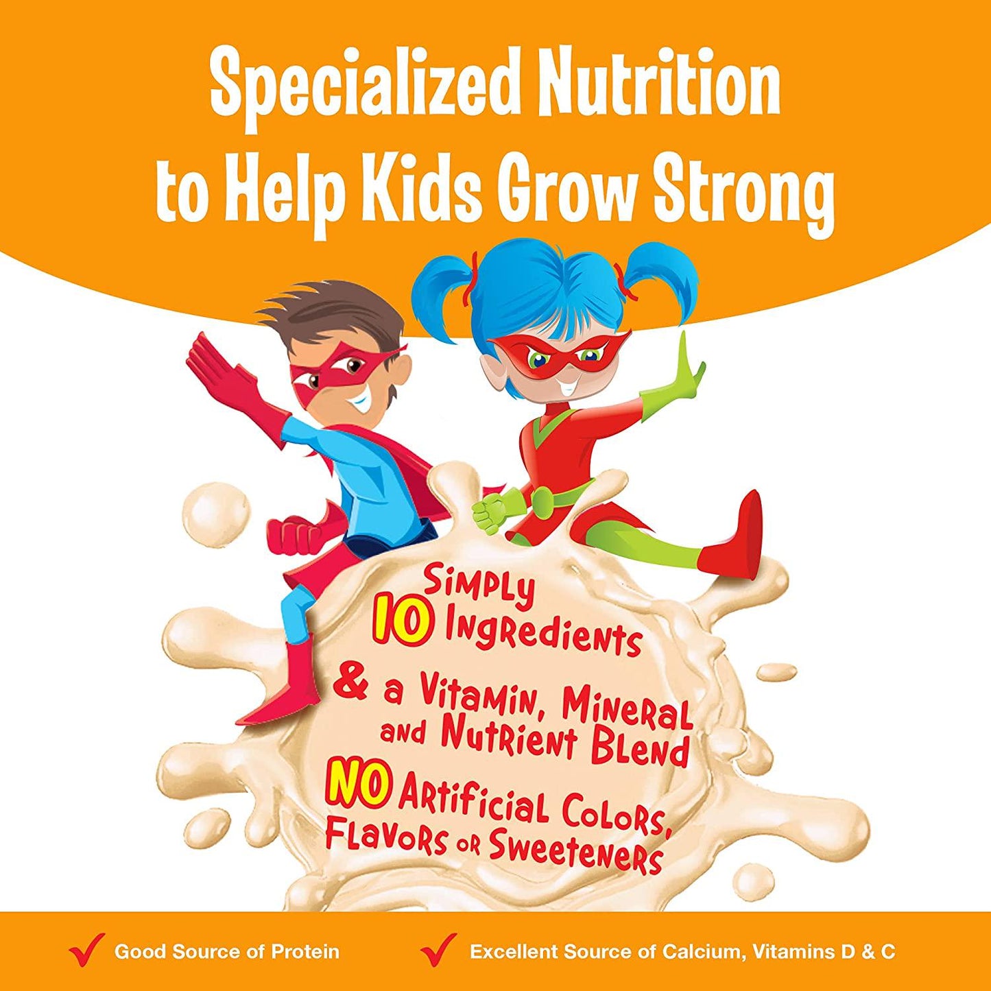 BOOST Kid Essentials 1.0, Strawberry Splash 24 x 8 fl oz Carton