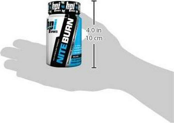 BPI Sports Nite Burn Nighttime Weight Management Formula, 640 MG, 30-Count