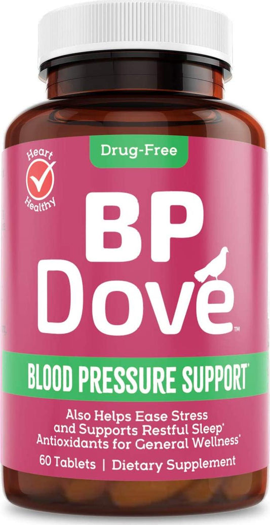 BP Dove – Whole-Body Calming for Healthy Blood Pressure – Relaxes Heart and Arteries, Eases Stress, and Enhances Sleep – All to Promote Normal Blood Pressure – A New Strategy for Extraordinary Results