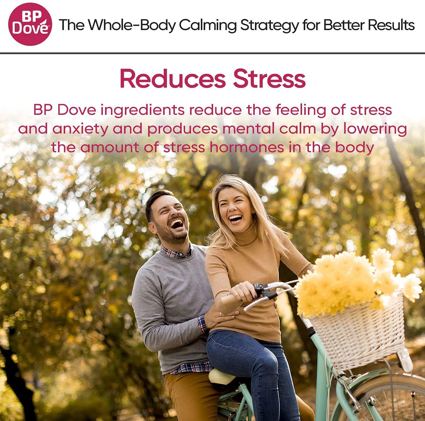 BP Dove – Whole-Body Calming for Healthy Blood Pressure – Relaxes Heart and Arteries, Eases Stress, and Enhances Sleep – All to Promote Normal Blood Pressure – A New Strategy for Extraordinary Results