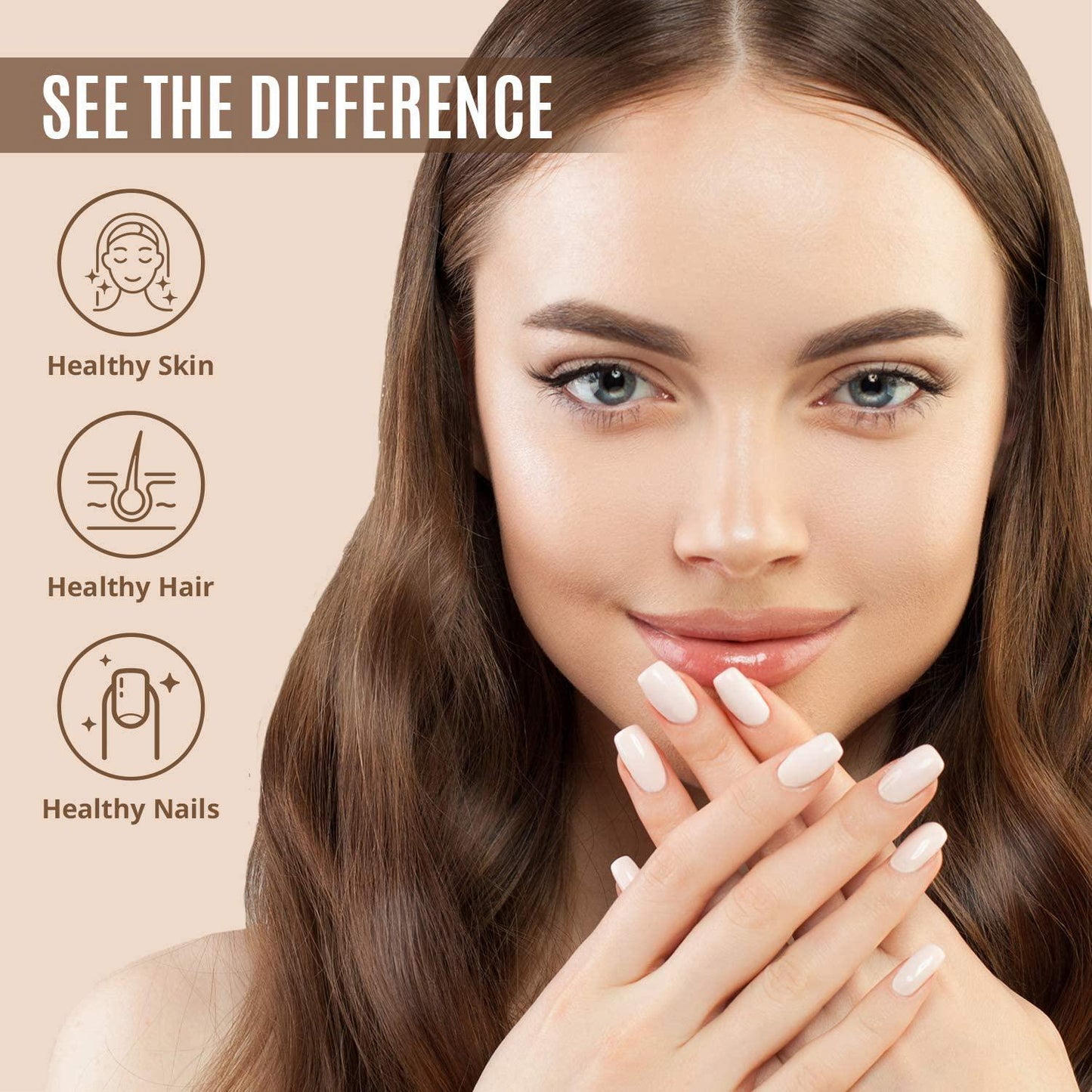 BRI Unflavored Collagen Powder - Hydrolyzed so It's Easy to Mix and Swallow | Collagen Peptides Boost Hair, Nails, Skin and Joints | Non-GMO, Keto Friendly, Grass-Fed and Gluten Free |  45 Servings