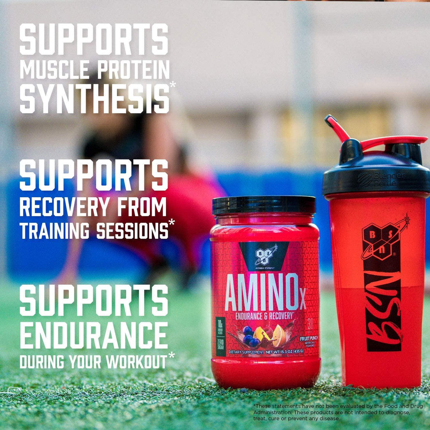 BSN Amino X Endurance and Recovery 1.01kg Blue Raspberry 70 Serves