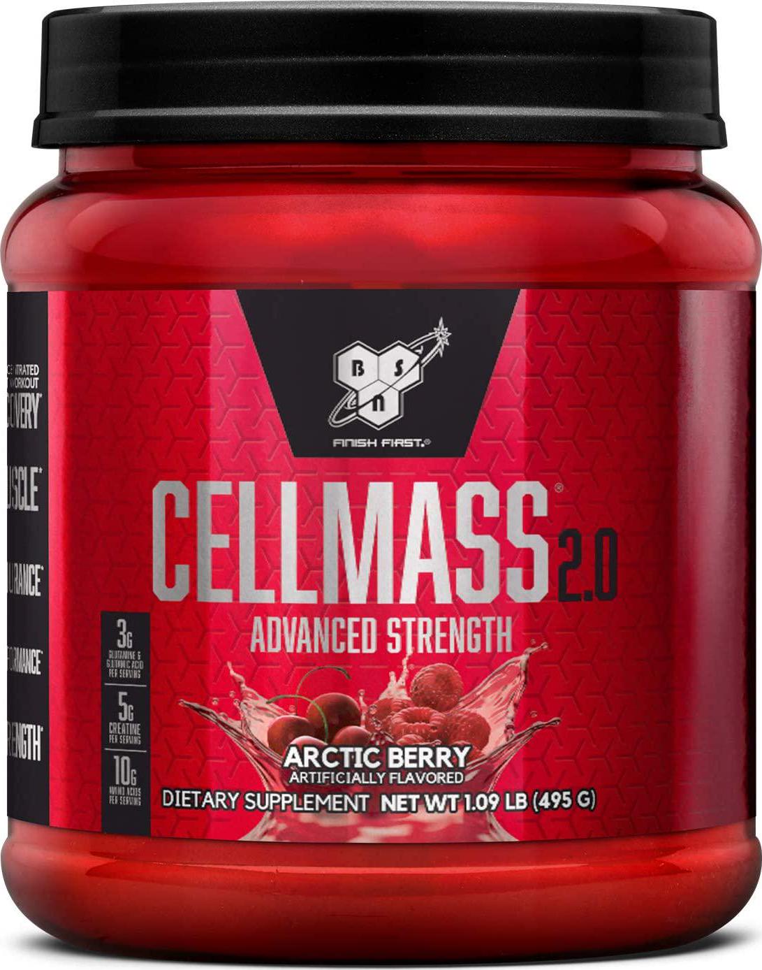 BSN CELLMASS 2.0 - Arctic Berry, 1.09 lb (50 Servings)