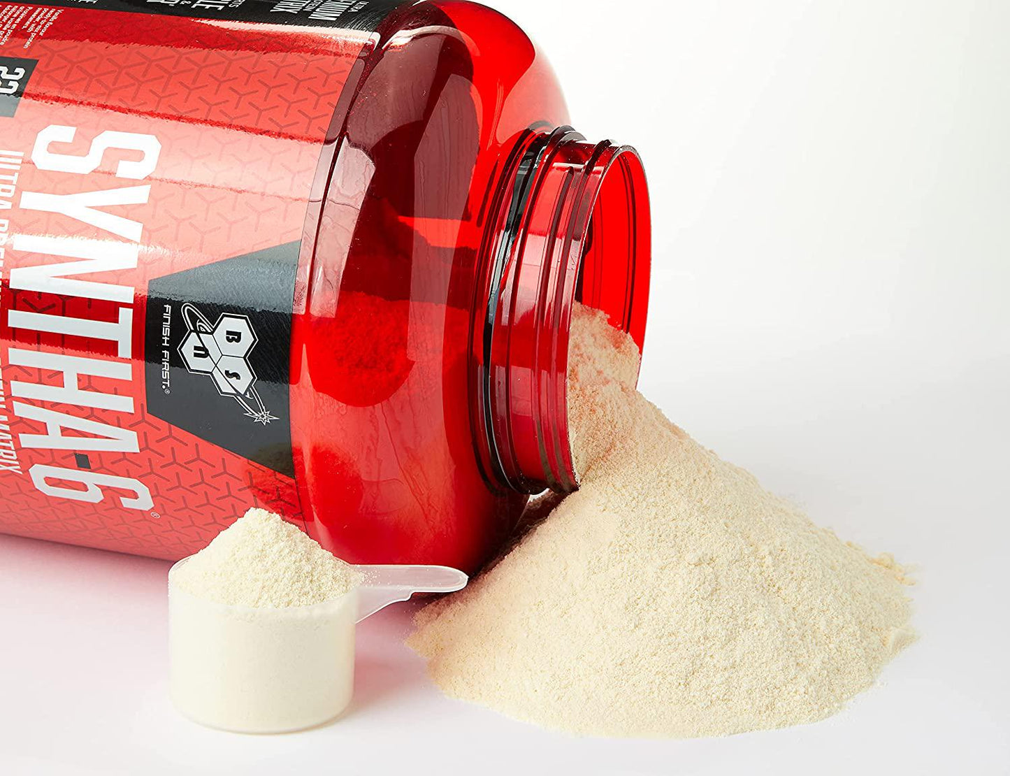 BSN Nutrition Syntha 6 Whey Protein Shake with Whey Protein Isolate, Micellar Casein, Glutamine and Amino Acids, New York Vanilla Cheesecake, 48 Servings, 2.26 kg