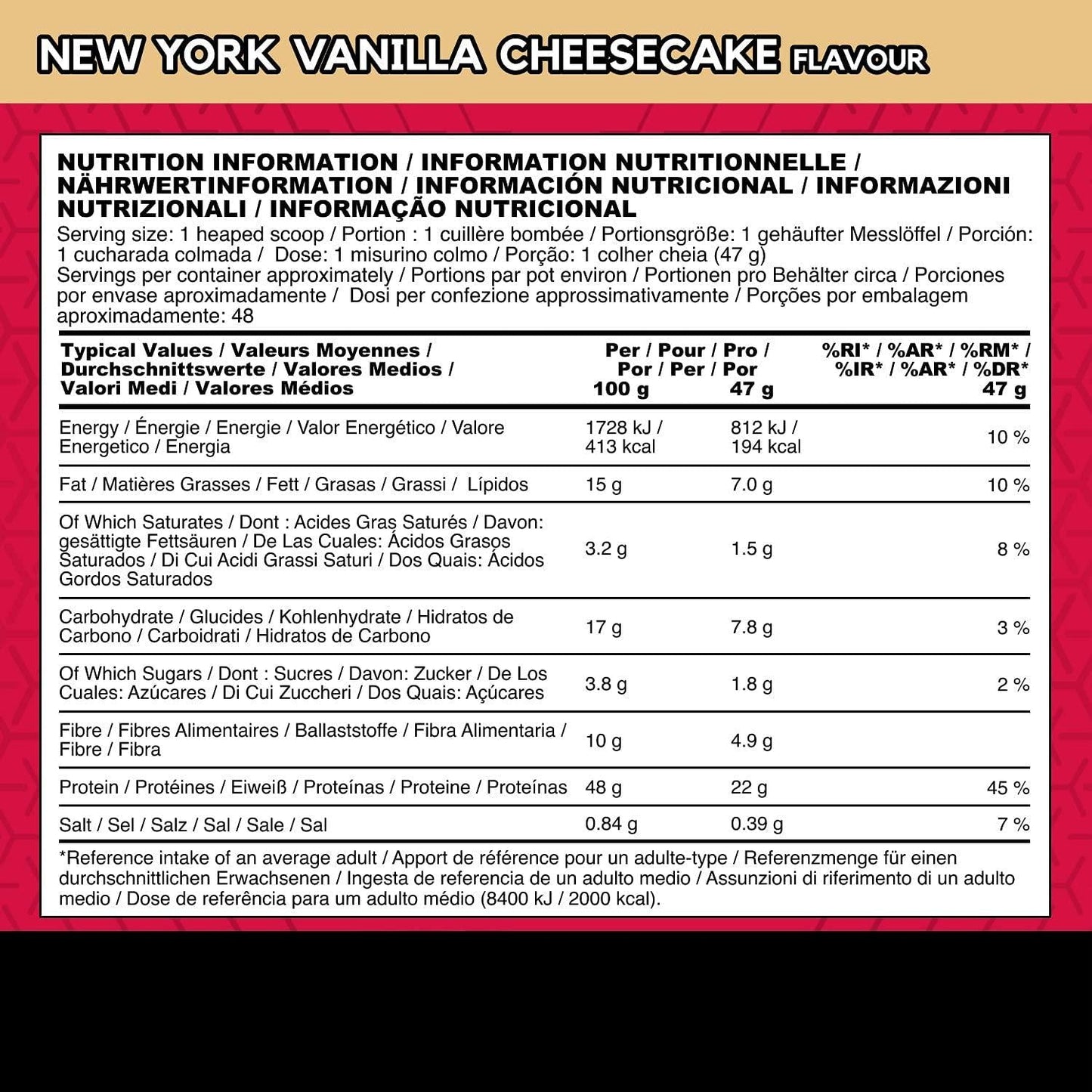 BSN Nutrition Syntha 6 Whey Protein Shake with Whey Protein Isolate, Micellar Casein, Glutamine and Amino Acids, New York Vanilla Cheesecake, 48 Servings, 2.26 kg