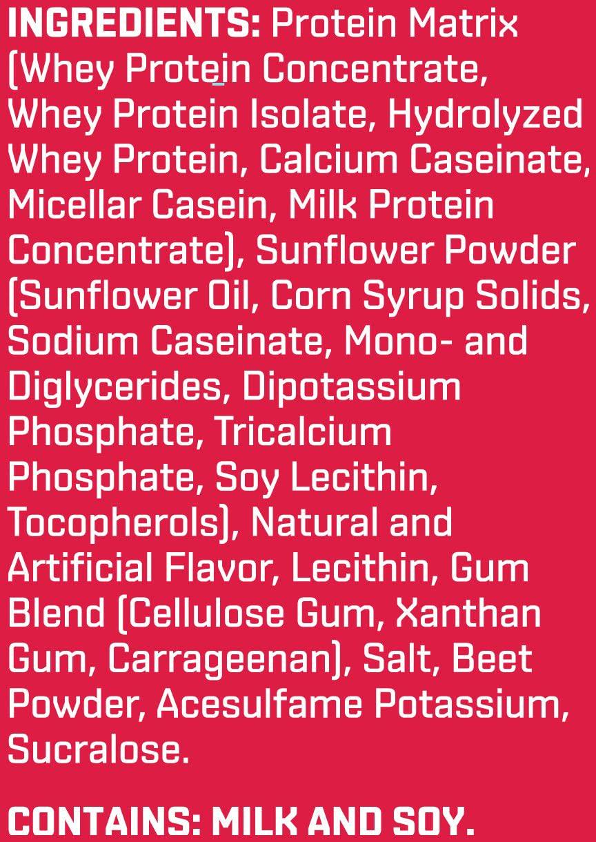 BSN SYNTHA-6 EDGE Protein Powder, Whey Protein, Hydrolyzed Whey, Micellar Casein, Milk Protein Isolate, Flavor: Strawberry Milkshake, 48 Servings