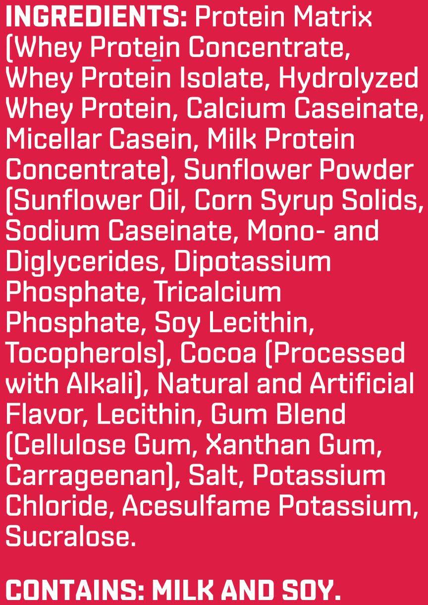 BSN SYNTHA-6 EDGE Protein Powder, Whey Protein, Hydrolyzed Whey, Micellar Casein, Milk Protein Isolate, Flavor: Chocolate Milkshake, 48 Servings