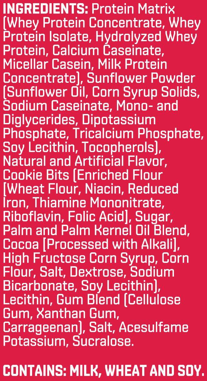 BSN SYNTHA-6 EDGE Protein Powder, Whey Protein, Hydrolyzed Whey, Micellar Casein, Milk Protein Isolate, Flavor: Cookies N Cream, 28 Servings
