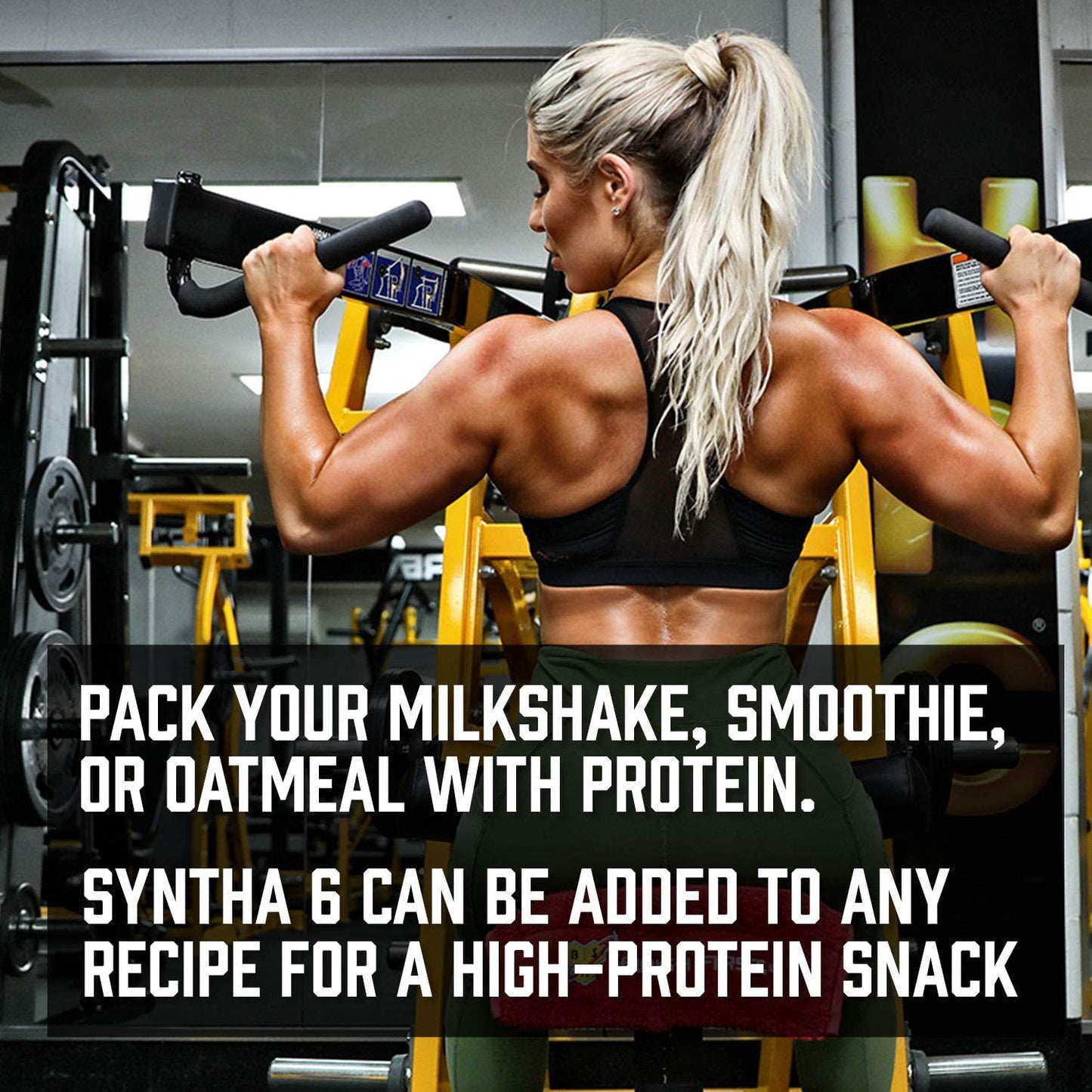 BSN SYNTHA-6 Protein Powder, Whey Protein, Micellar Casein, Milk Protein Isolate, Flavor: Chocolate Milkshake, 28 Servings