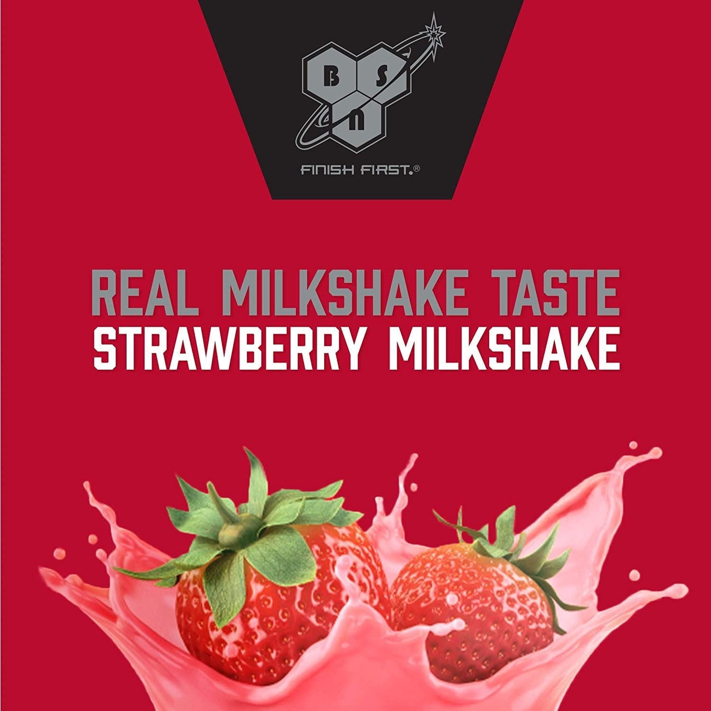 BSN SYNTHA-6 Whey Protein Powder, Micellar Casein, Milk Protein Isolate, Strawberry Milkshake, 48 Servings, 80 Oz