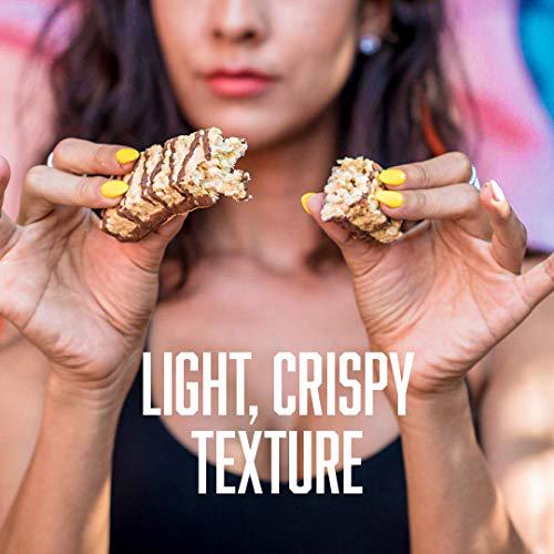 BSN Syntha-6 Whey Protein Powder, Mint Mint Chocolate Chocolate Cake Flavor (44 Servings) with BSN Protein Crisp Bar, Mint Mint Chocolate Chip-Low Sugar Whey Protein Bar, 20g of Protein (12 Count)