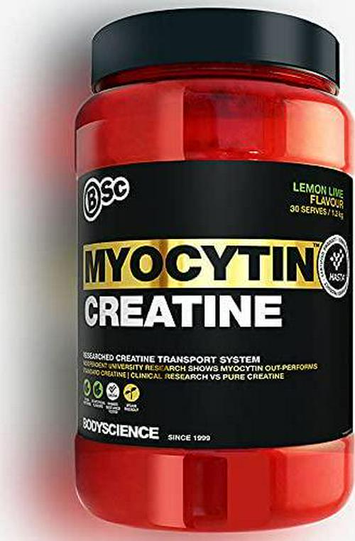 BSc Body Science Myocytin 30 Serves Lemon Lime